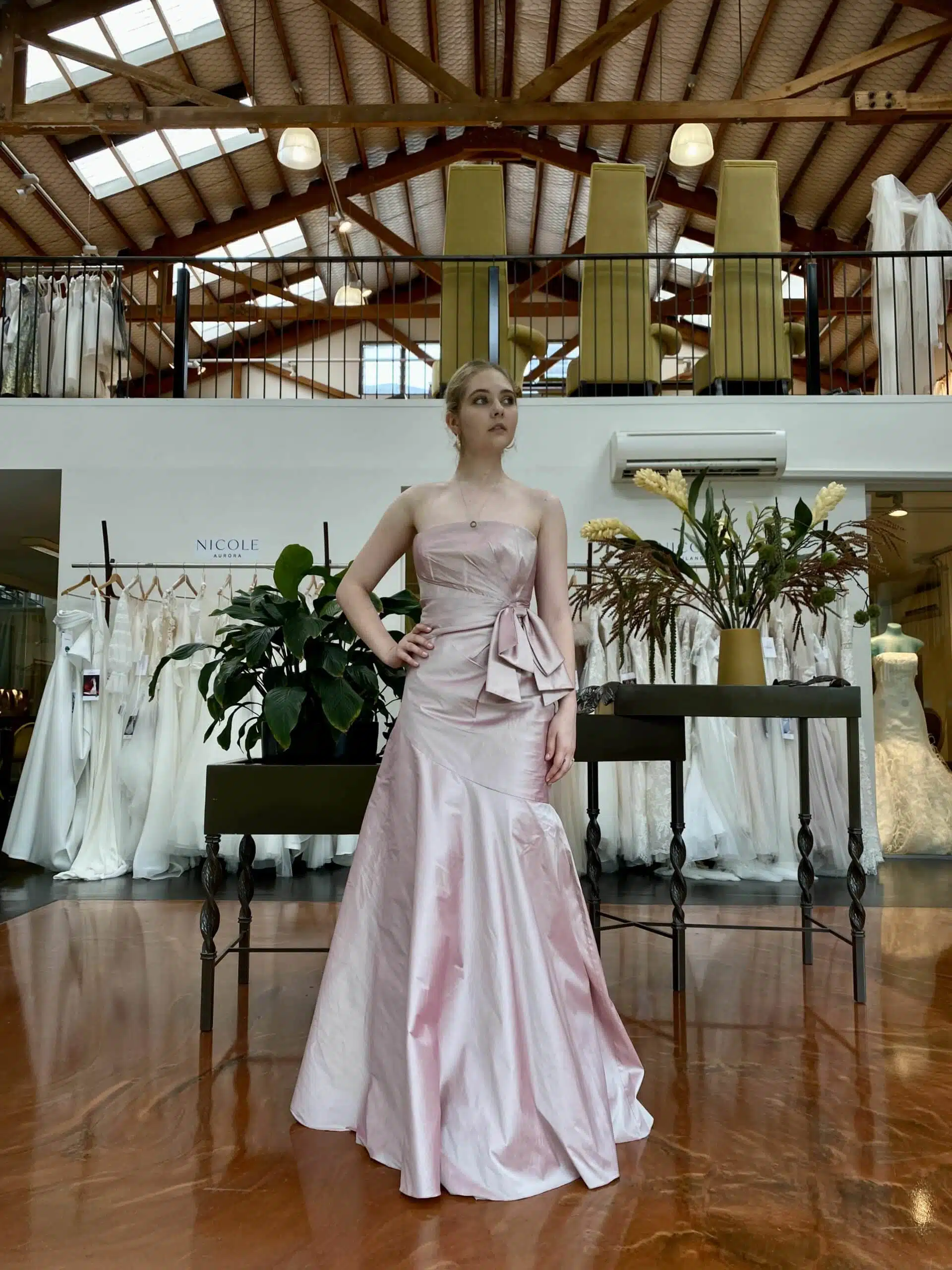 Blush wedding dress sales for sale